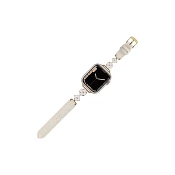 Mr. Strap Watch Bands Apple Compatibility 145~200mm Artificial Leather Material
