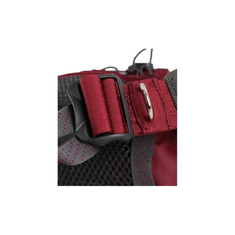 KLATTERMUSEN Fanny Pack Outdoor Bag Recycled Polyamide 7L Black & Red Men's-5