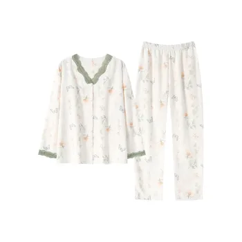 Herbal Primer Pajama Set Women's Combo Set