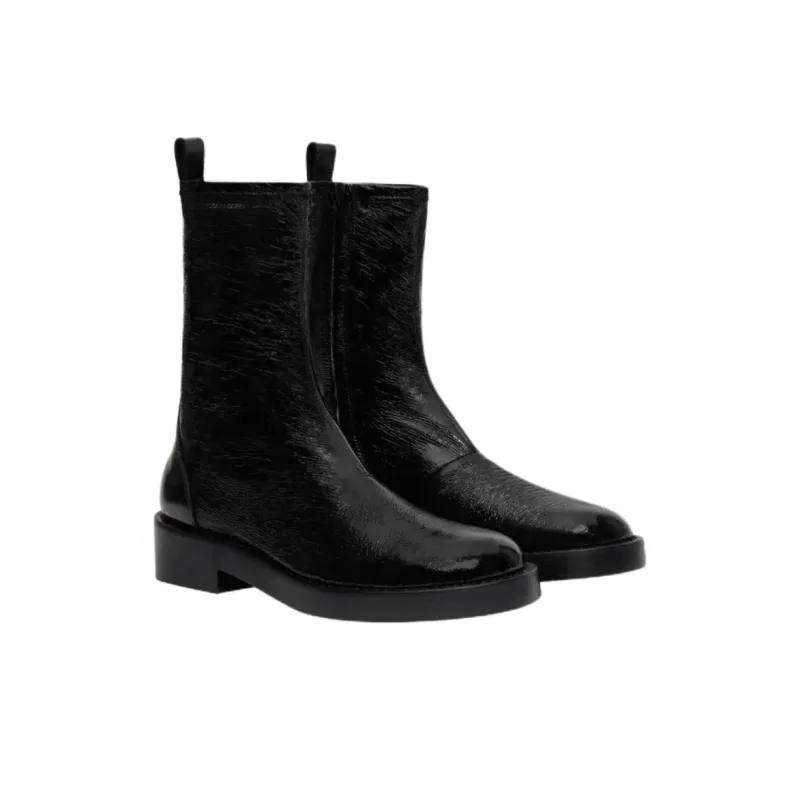 COURREGES Ankle Boots Men's Black-2