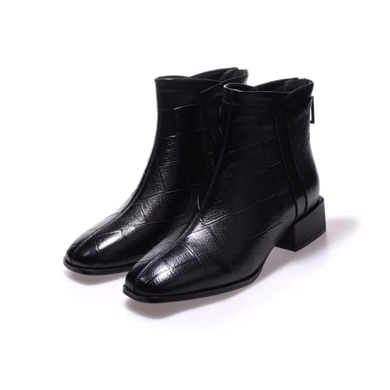 Devanro Ankle Boots 3.0cm Women's-1
