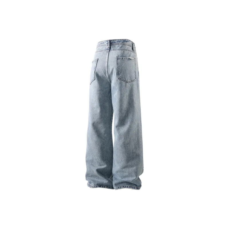 A.X.S.K Jeans Unisex Nostalgic Blue-1
