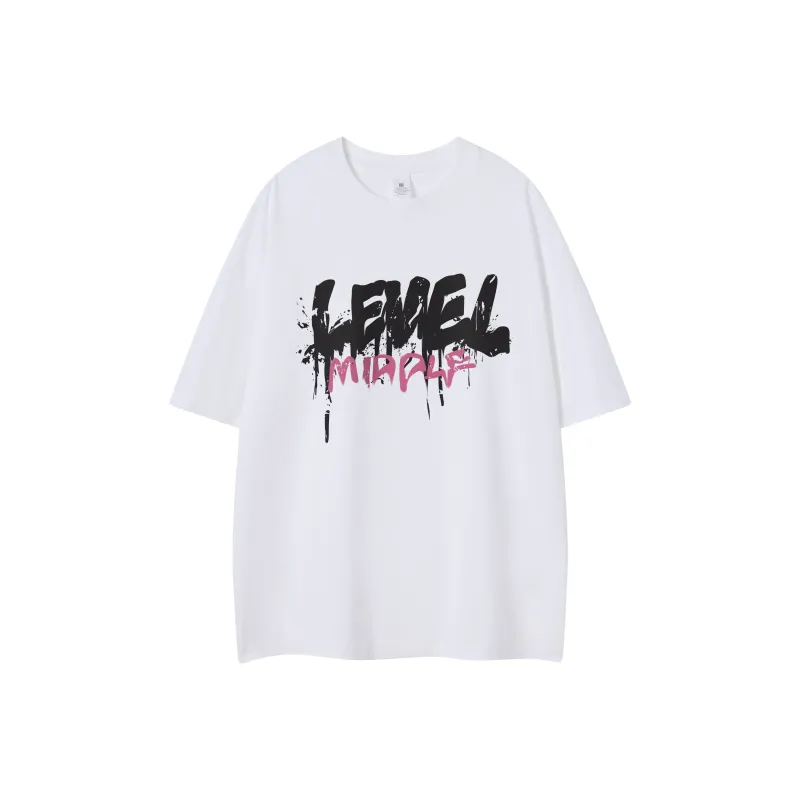 LEVEL RELAX Series Short Sleeved T Shirts Unisex-2