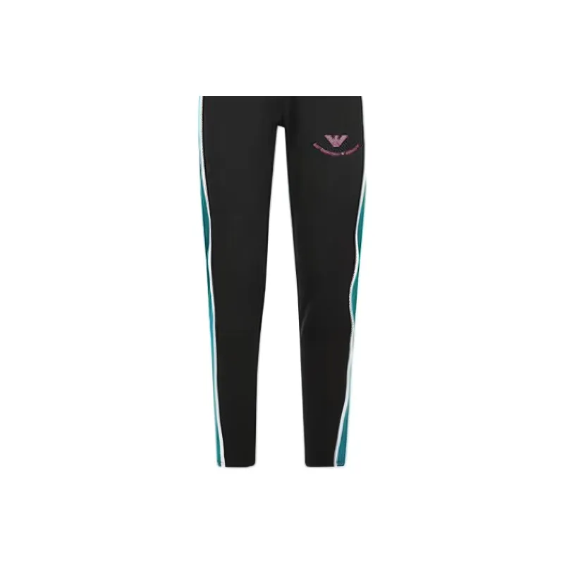 EMPORIO ARMANI Knitted Sweatpants Women's Black-5