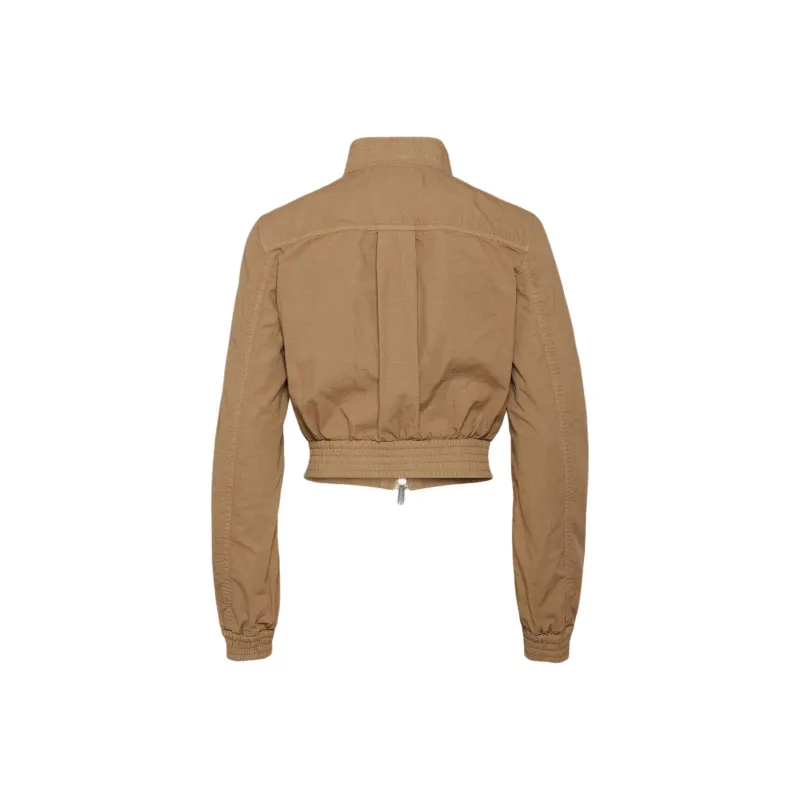 DSQUARED 2 Stand Up Collar Short Jacket-1