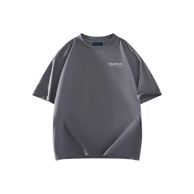 FONDLOOK Short Sleeved T Shirts Unisex-19