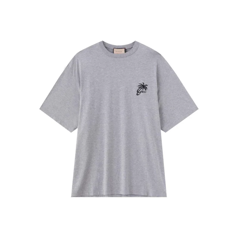 GUCCI T Shirts Men Gray-0