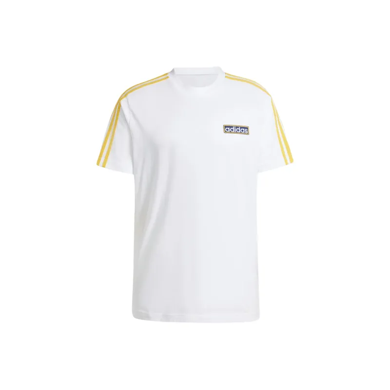 Adidas Originals ADICOLORADIBREAK T-Shirt Men's Yellow White-0
