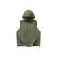 [Abrasion-Resistant Breathable]Army Green (Camping Lifestyle Chest Logo)