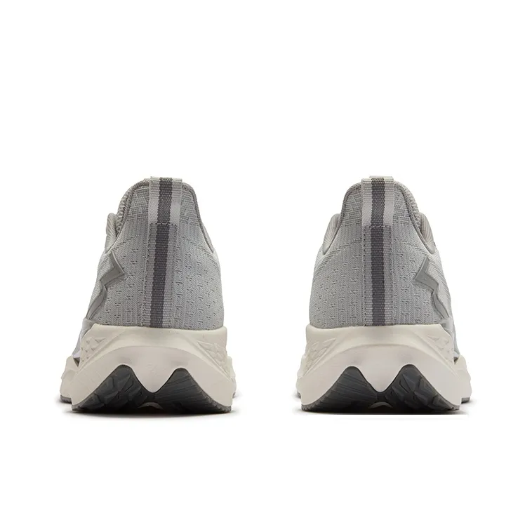 361° Abrasion Resistant Breathable Slip Resistant Low Top Casual Running Shoes Men's Recycling Gray-3
