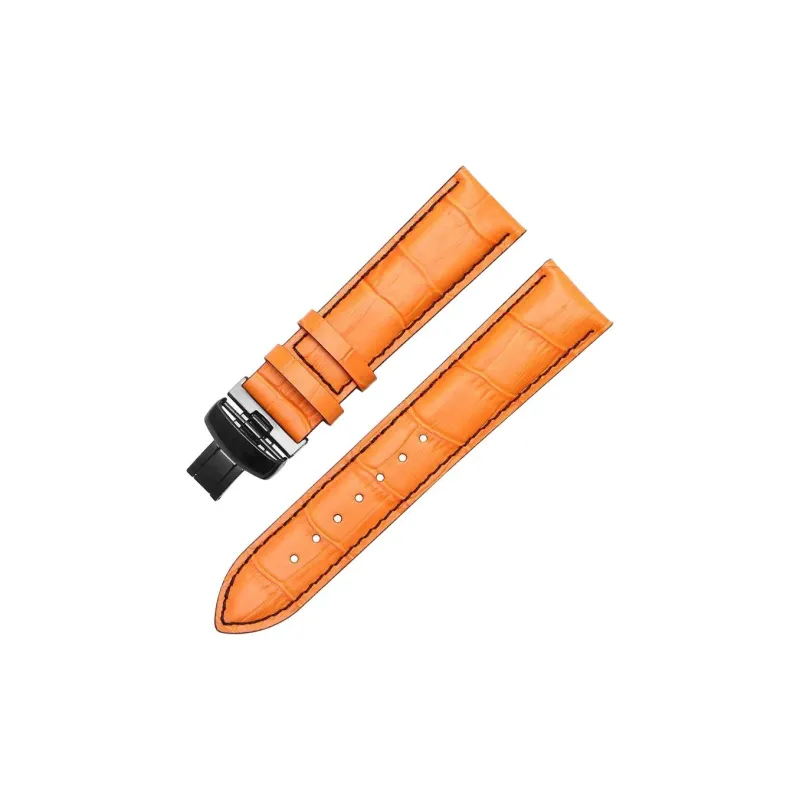 FUDIEN Watch Bands Mido Compatibility 190mm Cowhide Leather Material-5