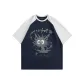 Navy Blue & Gray