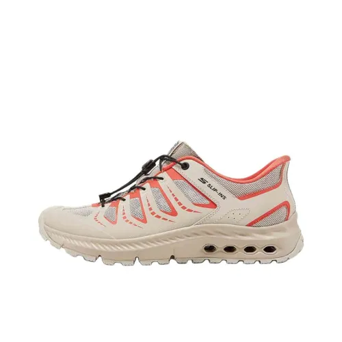 Skechers OUTDOOR Anti Slip Wear Resistant Low Top Casual Shoes Women's Light Umber