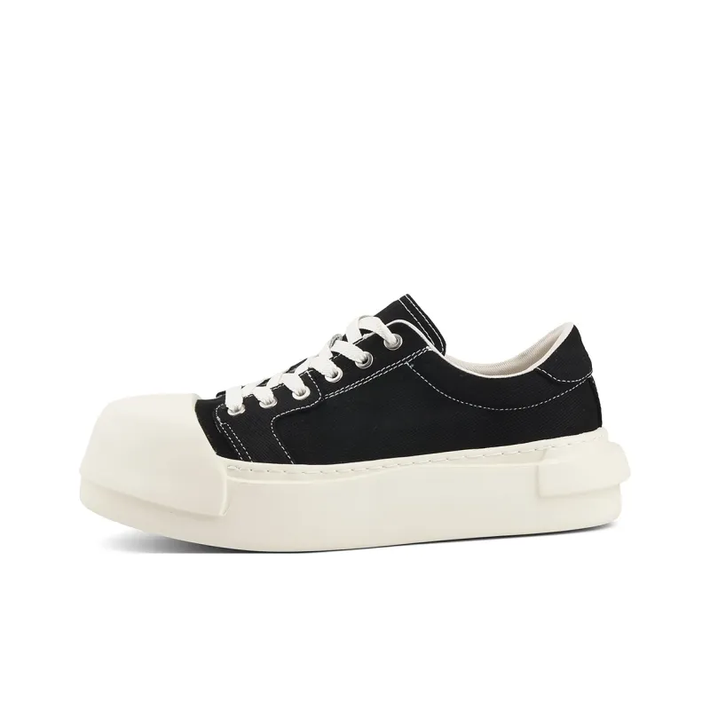 Daying Breathable Height Increase Low Top Casual Shoes Men's-0