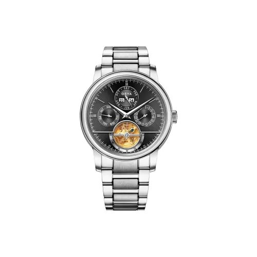 GEYA 메커니컬 무브먼트 남성 중국 시계 42MM 블루
