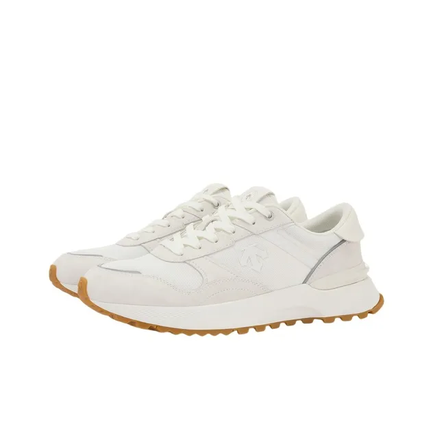 DESCENTE Chron Low Top Casual Shoes Men's Beige-1