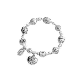 AITAO 999 Fine Silver Pure Silver Bracelets Unisex