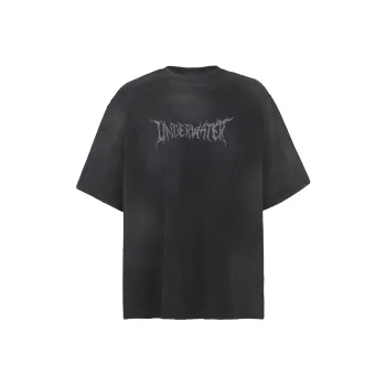 UNDERWATER SS24 T-Shirt Unisex Patchy Black