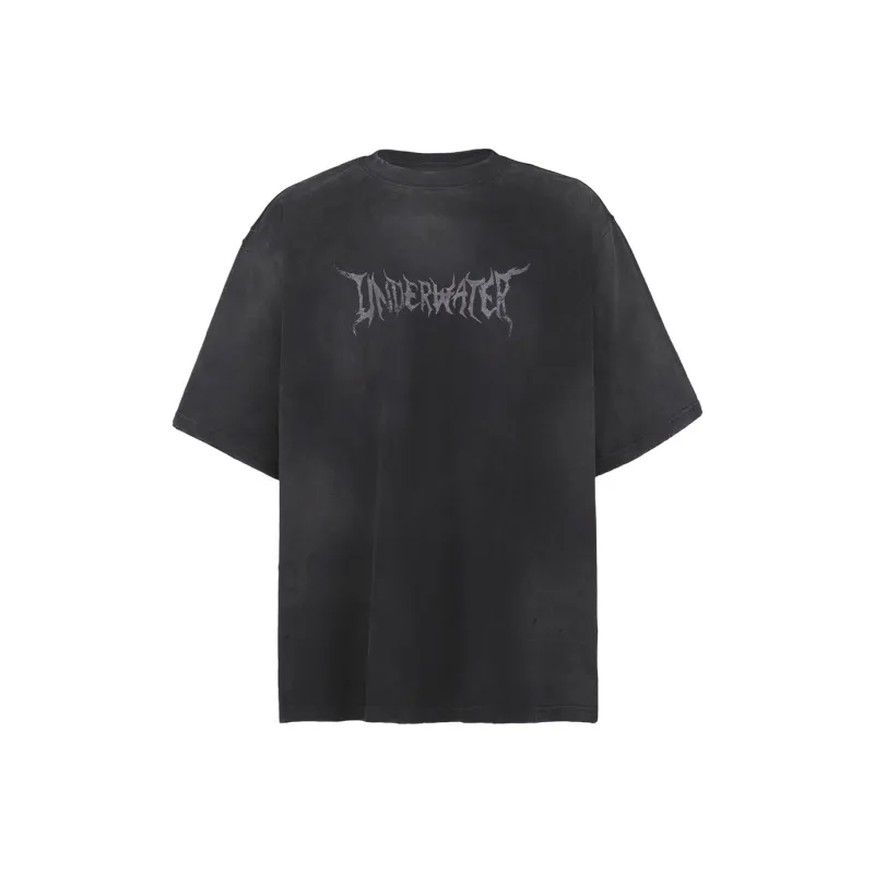 UNDERWATER SS24 T-Shirt Unisex Patchy Black-0