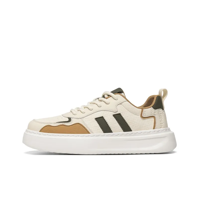 Team Bees Anti Slip Wear Resistant Low Top Skateboard Shoes Men's-3