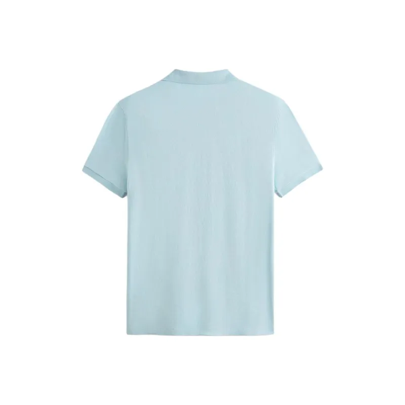 Abercrombie＆Fitch Polo Shirt Men's Sky Blue-1