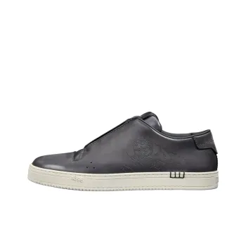 BERLUTI Playtime Scritto Venezia Low Top Skateboard Shoes Men's Black