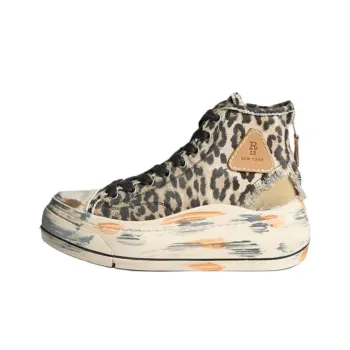 R13 KURT Low Top Canvas Shoes Women's Brown