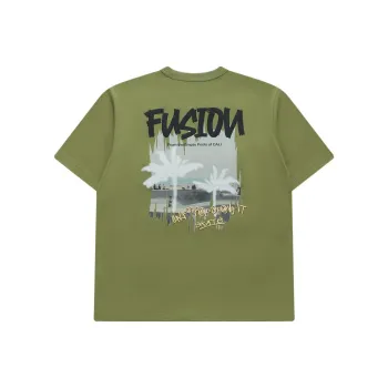 FILA FUSION FILA FUSION X T Shirt Men's Lizard Green
