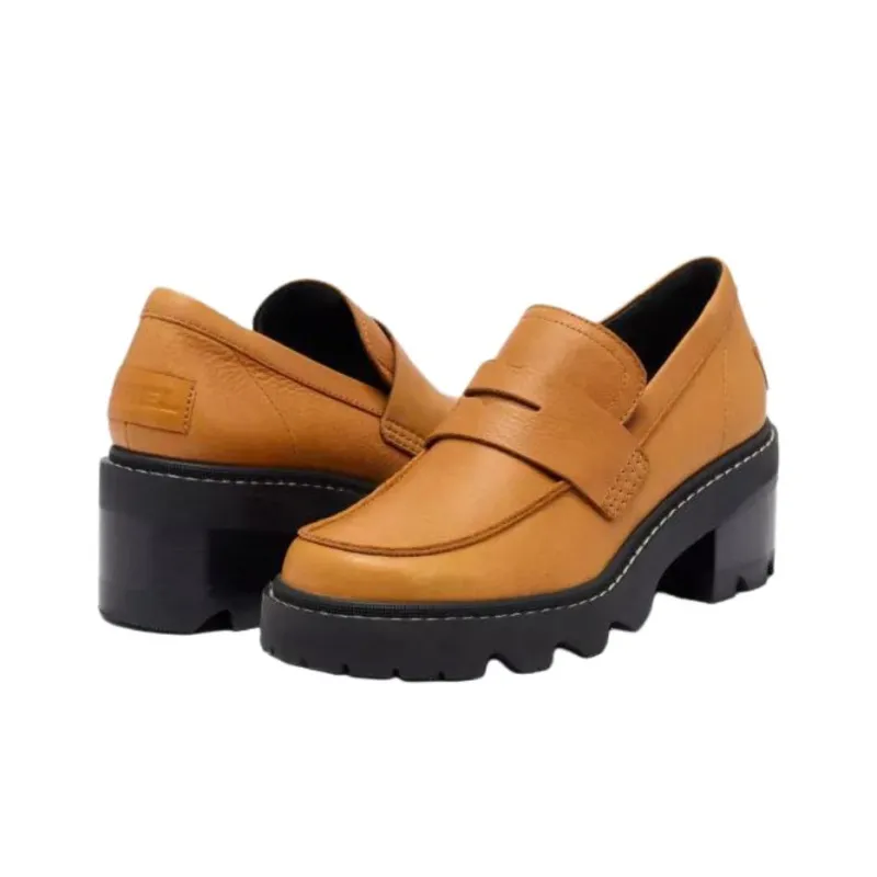 SOREL JOAN NOW™ CITY LOAFER Chunky Heel High Heels 5cm Women's Orange-4