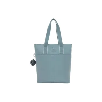 Kipling Fabric Tote Bag, Shopping Bag, Shoulder Bag Mini Unisex Pine Gray Green