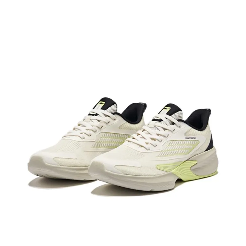 Erke Gradual Shadow 2.0 Breathable And Wear resistant Low Top Casual Running Shoes Men's White Green-2