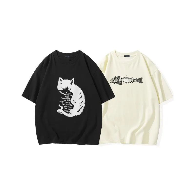 RUNNINWHEEL T Shirt Unisex 2 Pack-18