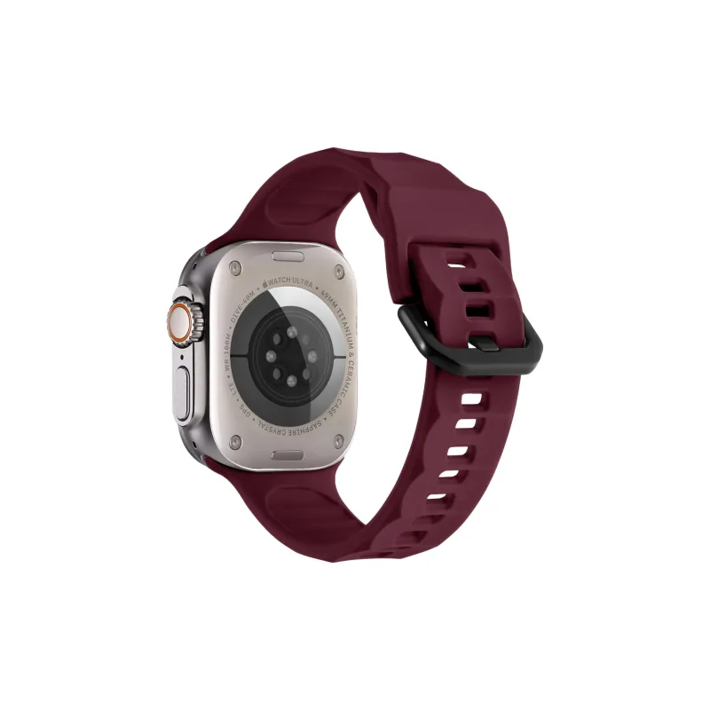 IWabcertoo Apple Compatibility Watch Band 22 23CM Silicone Material-2