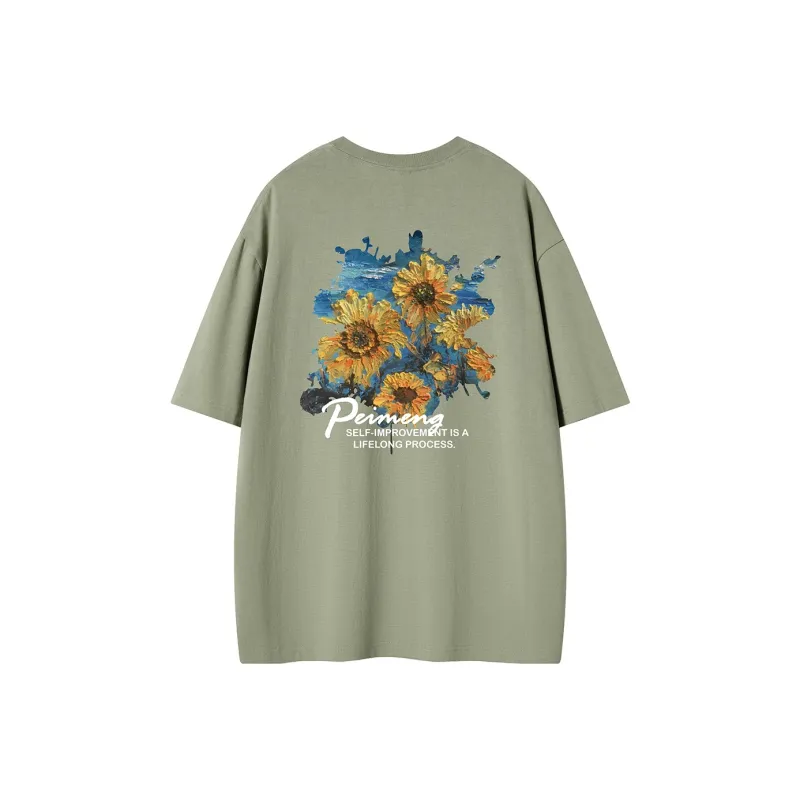 PEIMENG Short Sleeved T Shirts Unisex-16