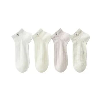 Temooues Ankle Socks Women's 4 Pack