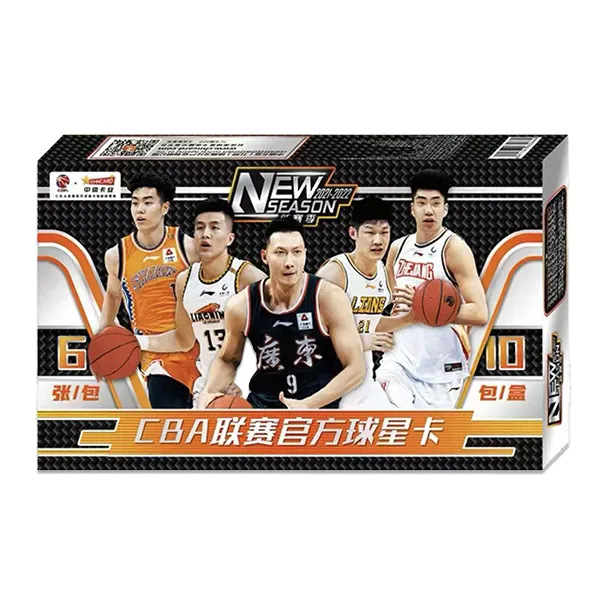 CHNCARD Super Player Card Official CBA 21 22 Season Collection By Zhongti Card Industry Sports Cards Whole Box-0