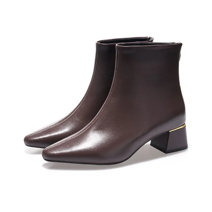 Devanro Ankle Boots 4.0cm Women's-9