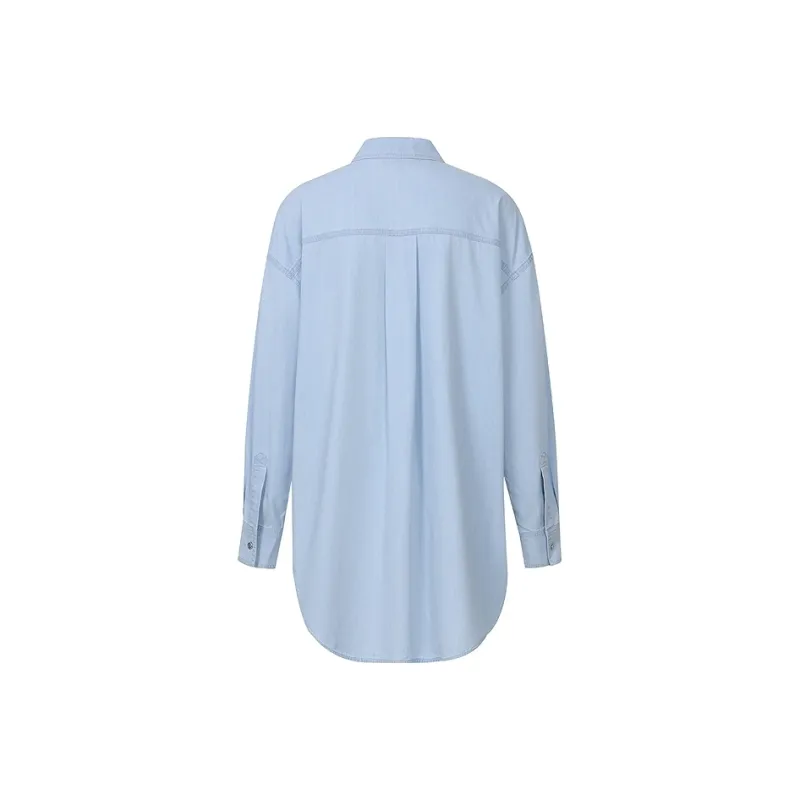Firststation Shirts Women's Blue-1