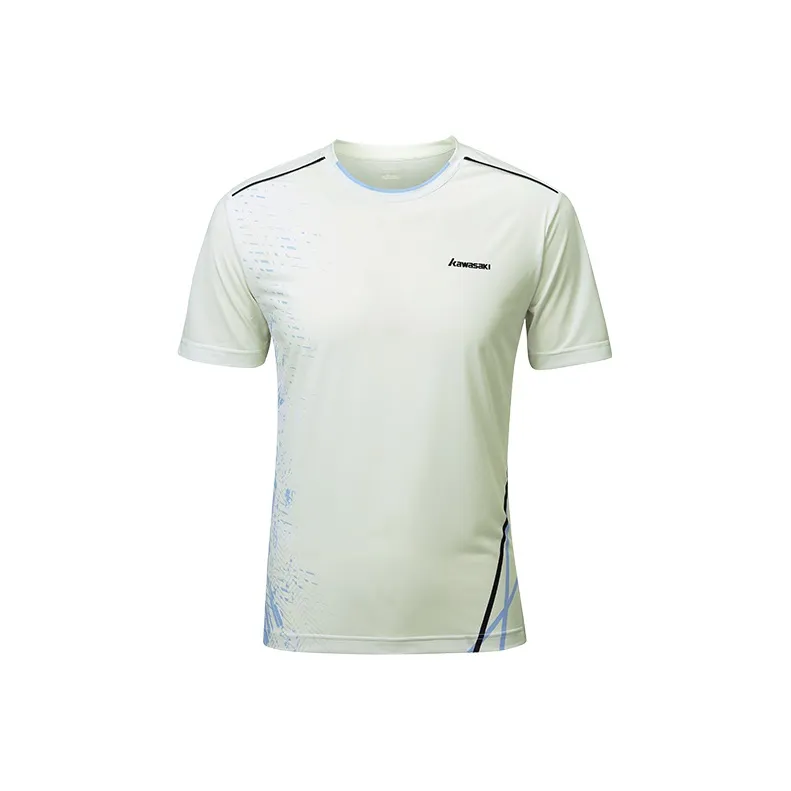 Kawasaki T Shirt Men's White Gold-0