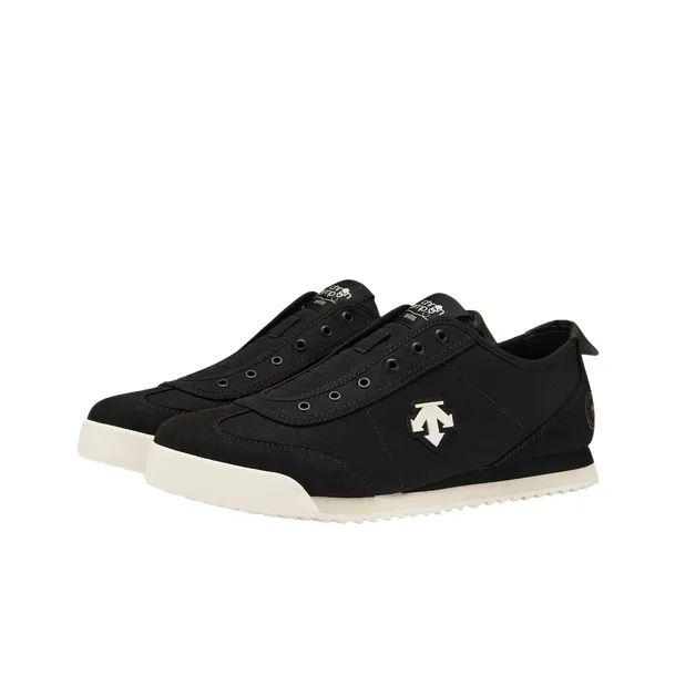 DESCENTE CHRON TEMPO Abrasion Resistant Low Top Casual Shoes Men's Black-1