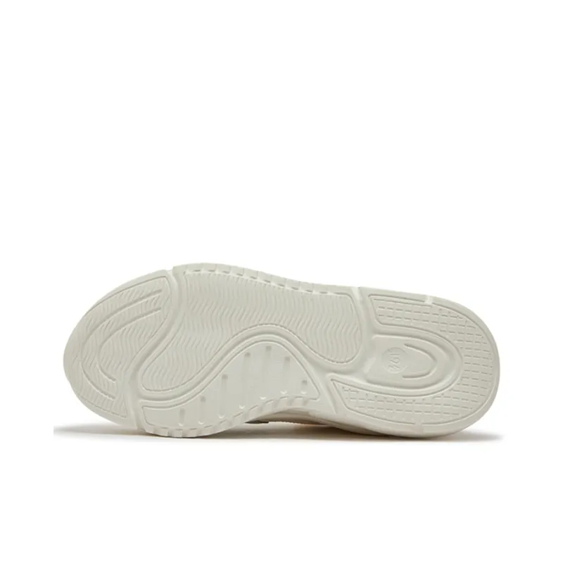 361° Abrasion Resistant Breathable Slip Resistant Low Top Casual Shoes Women's Lotus Seed White-4