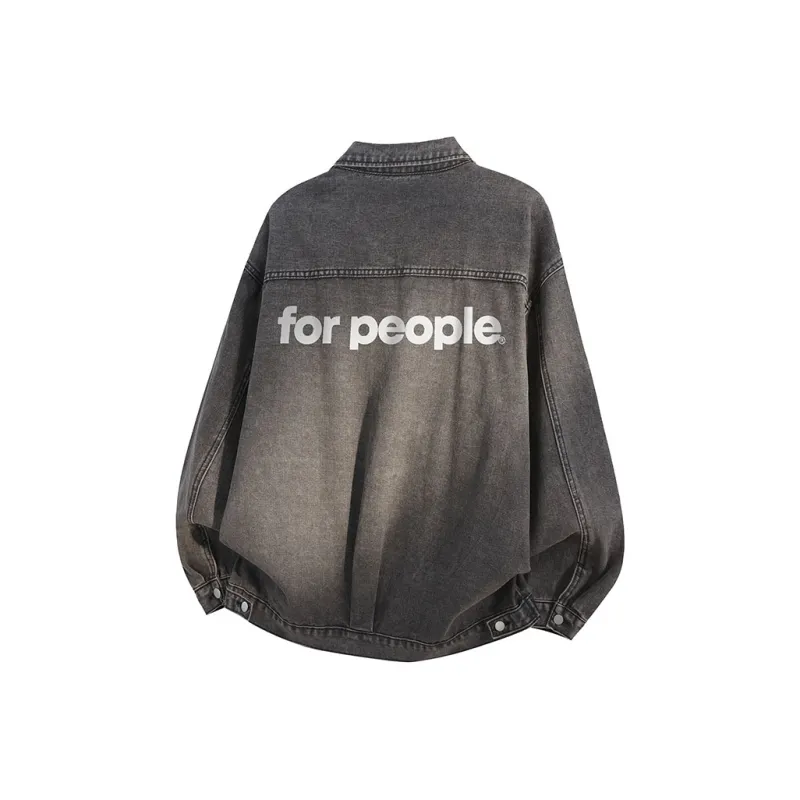 FAX FOR FMACM Denim Jacket Unisex-1