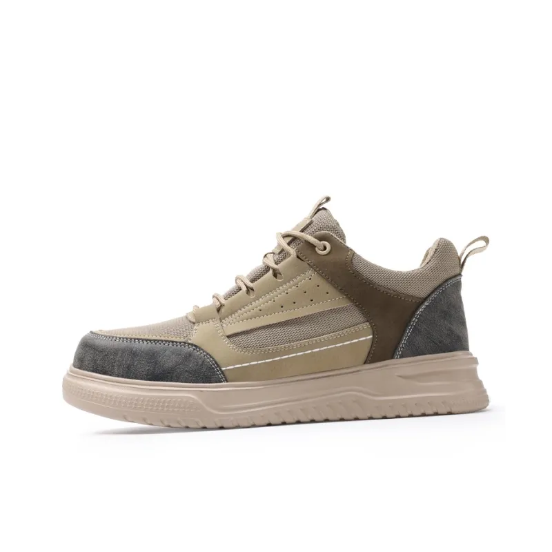 Blue Gull Shield Impact Resistant Lightweight Low Top Outdoor Shoes Men's Light Brown-1