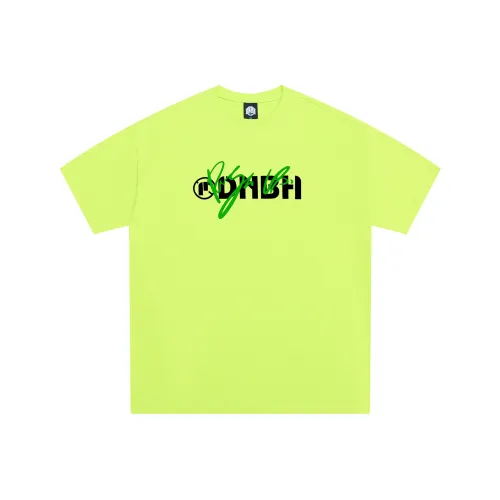 DNBH Heavyweight Crew Neck Pullover Short Sleeved T Shirts Unisex Multiple Colors