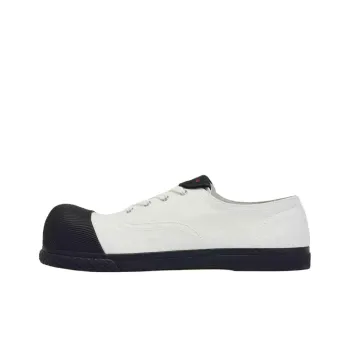 MARNI COTTON WAVE Low Top Canvas Shoes Men's White