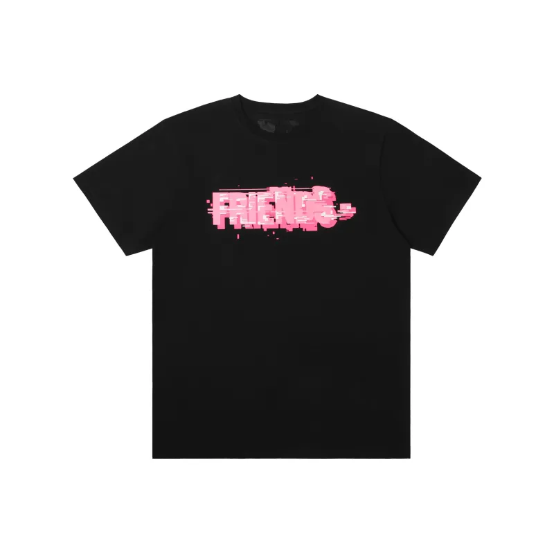 VLONE T Shirt Unisex Black Pink-1