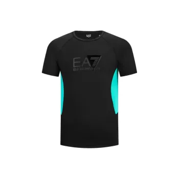 EMPORIO ARMANI EA7 SS24 T Shirt Men's Black