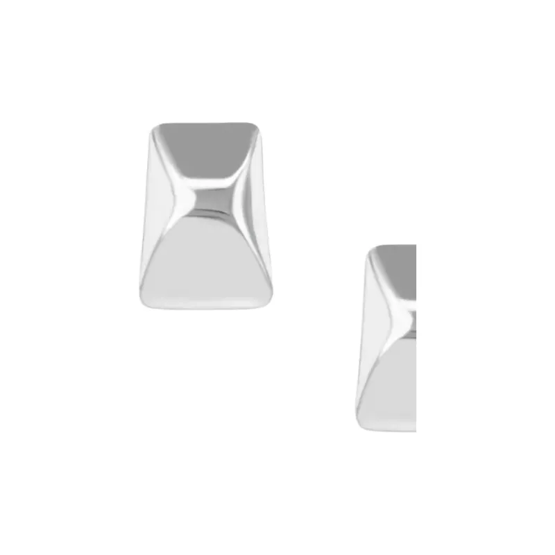 Anine Bing Curved Rectangle Earrings-2