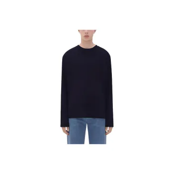 Bottega Veneta Fluid Jersey T-Shirt T-Shirt Men's Marine Blue