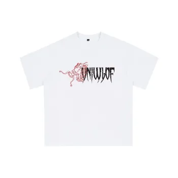 UNIWOLF Drop Shoulder Sleeve T Shirt Unisex
